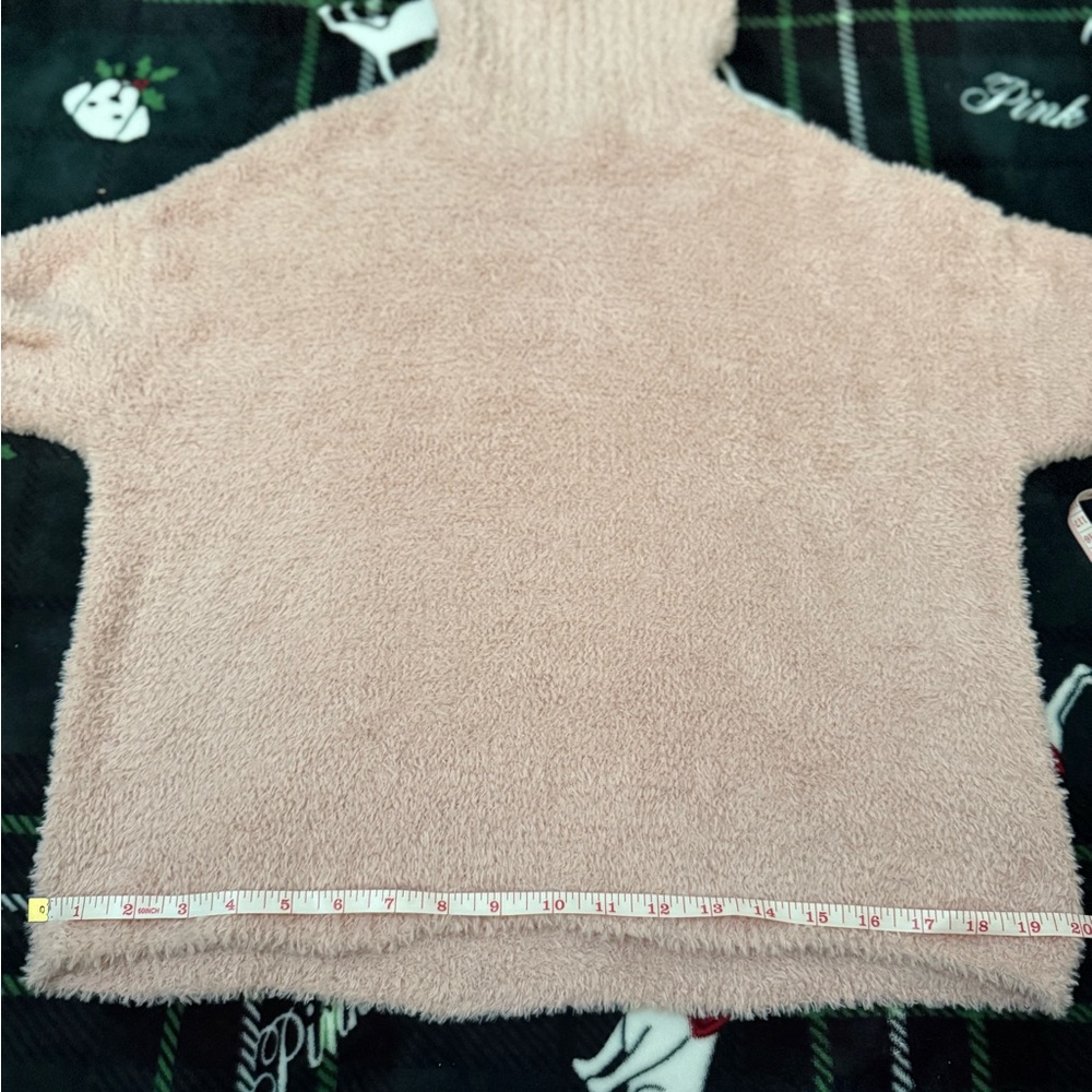 SO Soft Plush Turtleneck Sweater - Dusty Pink - Picture 6 of 11
